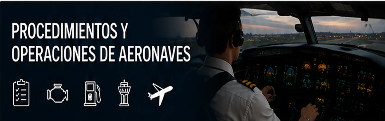 Portada de PROCEDIMIENTOS Y OPERACIONES DE AERÓDROMO