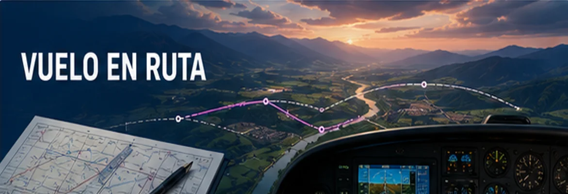 Portada de VUELO EN RUTA